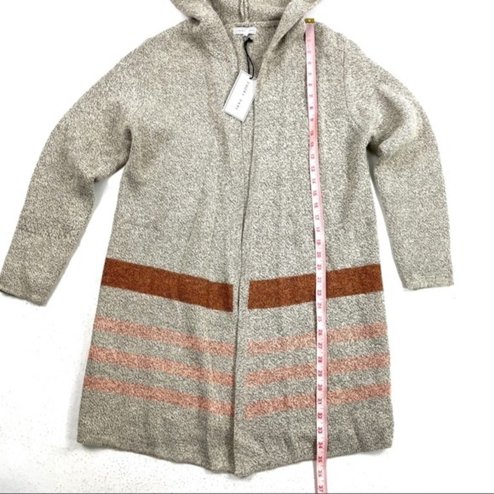 Emory Park Ailani Hooded Duster Cardigan Sweater - Picture 5 of 6